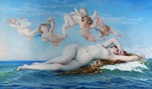 Venus Collection: Birth of Venus, 1863. Artist: Alexandre Cabanel