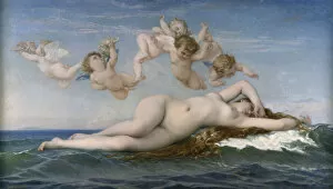 Academic Art Collection: The Birth of Venus, 1863. Artist: Cabanel, Alexandre (1823-1889)