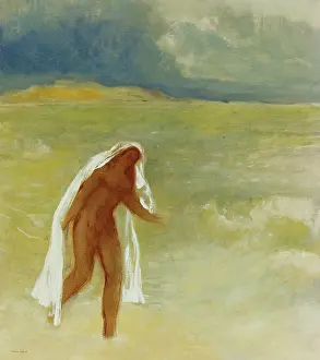 Waters Edge Prints: The Birth of Venus, 1900-1912. Creator: Odilon Redon