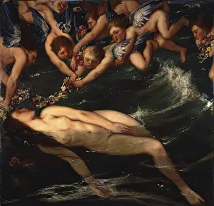 Floating Prints: The Birth of Venus, 1923. Creator: Charles Shannon
