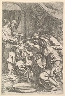 The Birth of the Virgin. Creator: Carlo Maratti