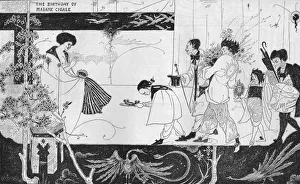The Birthday of Madame Cigale, c1893. Artist: Aubrey Beardsley