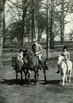 Albert Prince Prints: Birthday Ride - 21st April, 1939, 1947. Creator: Unknown