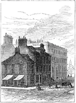 Watt Prints: Birthplace of James Watt shortly before it was demolished, 1887