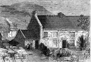Blocked Prints: The Birthplace of Mr. Robert Stephenson, M.P. C.E. 1858. Creator: Unknown