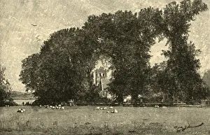 All Saints Church Gallery: Bisham Church, 1898. Creator: Unknown