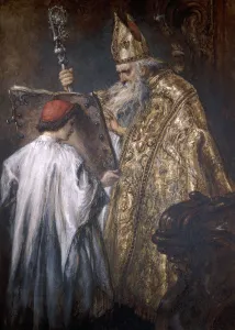 A Bishop, 1889. Artist: Sir John Gilbert