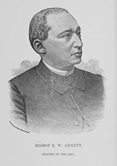 Orator Prints: Bishop B. W. Arnett, Orator of the day, 1888. Creator: Unknown
