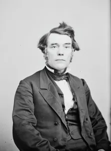 Methodist Collection: Bishop Calvin Kingsley, between 1855 and 1865. Creator: Unknown