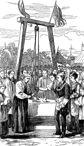 Masons Prints: The Bishop of Chester laying the foundation-stone of St