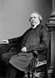 Bishop Henry W. Lee of Iowa, between 1855 and 1865. Creator: Unknown