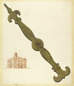 Bishop Hill: Clock Hand, 1937. Creator: Ivar Julius