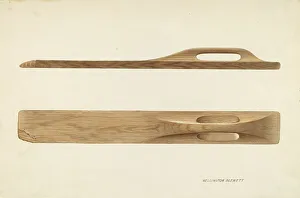 Bishop Hill: Mangle, c. 1936. Creator: Wellington Blewett