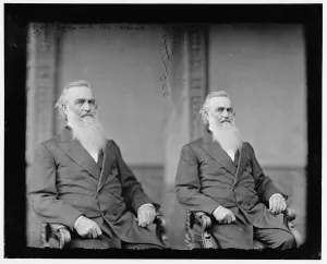 Ohio Prints: Bishop, Hon. R. M. Gov. of Ohio, between 1865 and 1880. Creator: Unknown