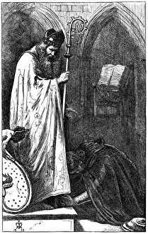 Refusing Gallery: The Bishop and the Knight, 1862. Artist: John Everett Millais