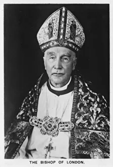 Bishop Of London Gallery: The Bishop of London Dr Winnington-Ingram, 1937