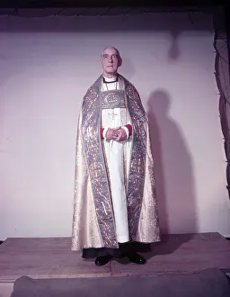 Clergyman Prints: The Bishop of Norwich, c1953. Creator: Arthur Charles Kirby Ware