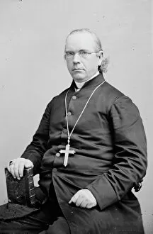 Irish Collection: Bishop Patrick Neeson Lynch, between 1855 and 1865. Creator: Unknown