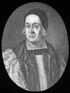 Cassock Collection: Bishop Thomas Ken, 17th century English cleric, late 19th or early 20th century