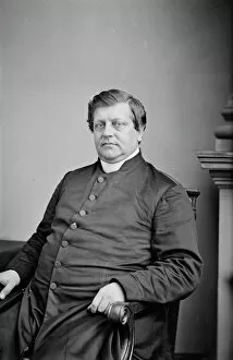 Anglican Collection: Bishop William Henry Odenheimer, between 1855 and 1865. Creator: Unknown