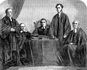 Bishops Prints: The Bishops of the Five Dioceses of the United Church of England and Ireland in Canada