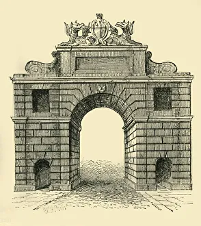 Bishopsgate Prints: Bishopsgate, (c1872). Creator: Unknown