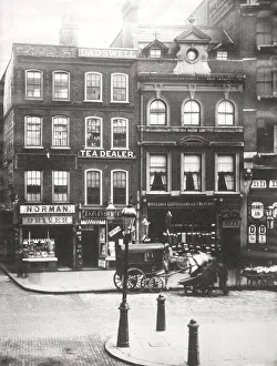 Bollard Prints: Bishopsgate, City of London, c1890. Artist: Henry Dixon