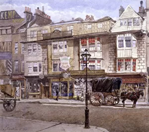 Jewellers Shop Collection: Bishopsgate (Street), London, 1886. Artist: John Crowther