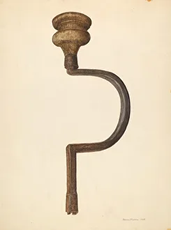 Alfonso Moreno Gallery: Bit Brace, 1938. Creator: Alfonso Moreno