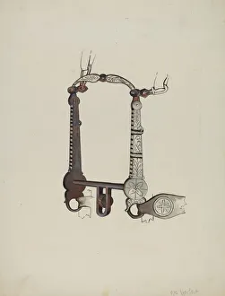 Herbert William Prints: Bit, c. 1936. Creator: William Herbert