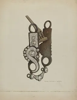 Bit, c. 1938. Creator: Rose Campbell-Gerke