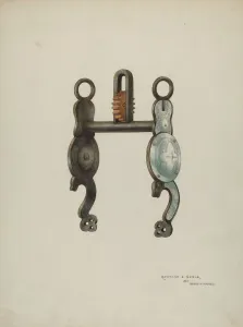 Noble Prints: Bit, c. 1939. Creator: Raymond E. Noble