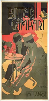 Marketing Collection: Bitter Campari, 1899. Creator: Hohenstein, Adolfo (1854-1928)