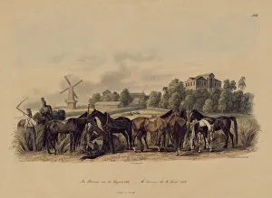Battle Field Prints: Bivouac, August 31, 1812