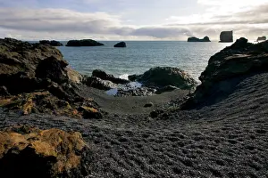 Volcanic Prints: Black Beach, Iceland A. Creator: Tom Artin