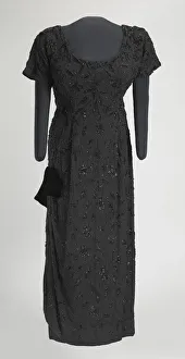 Black beaded dress designed by Zelda Wynn and worn by Ella Fitzgerald, late 1940s