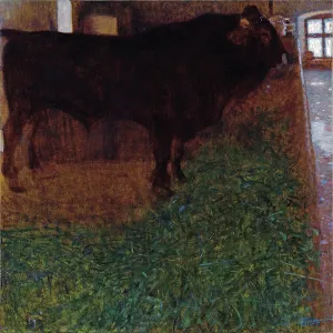 Gustav 1862 1918 Prints: The Black Bull, 1900. Creator: Klimt, Gustav (1862-1918)