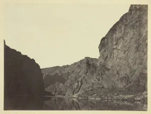 Tim Osullivan Prints: Black Canon, Colorado River, looking below from Big Horn Camp