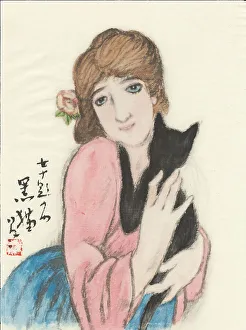 Animals & Pets Collection: Black Cat, 1921