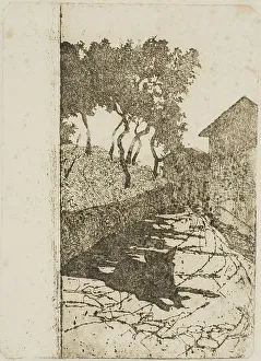 Fattori Giovanni Prints: The Black Dog, n.d. Creator: Giovanni Fattori