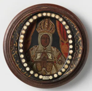 Copper Metal Prints: Black Madonna, 1650-1699. Creator: Anon