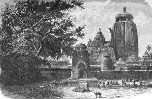 Jagannath Prints: The Black Pagoda near the Temple of Juggernath; Notes on the Ancient Temples of India