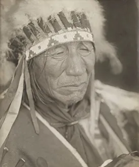 Witch Doctor Prints: Black Road, 1905. Creator: Edward Sheriff Curtis