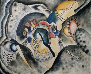 A black Stroke, 1920. Artist: Kandinsky, Wassily Vasilyevich (1866-1944) A black Stroke, 1920. Artist: Kandinsky, Wassily Vasilyevich (1866-1944)