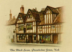 York Prints: The Black Swan, Peaseholme Green, York, 1936. Creator: Unknown