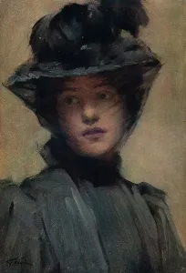 Fisher Prints: The Black Veil, c19th century. Artist: Samuel Melton Fisher
