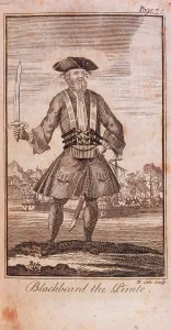 Piracy Prints: Blackbeard the Pirate'. 1724