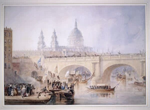 London Landmarks Collection: Blackfriars Bridge, London