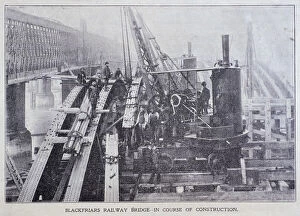 Builder Gallery: Blackfriars Bridge, London, 1870