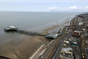 Pier Prints: Blackpool, view from Tower, 2009. Creator: Ethel Davies